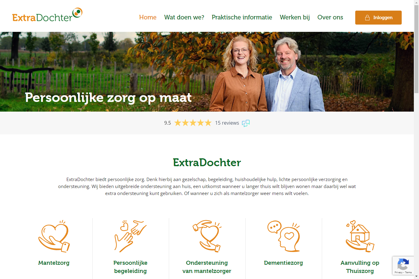 Website Extra Dochter