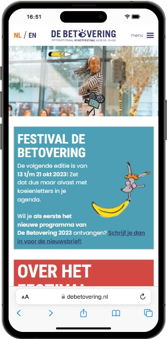 Mobiele weergave van De Betovering